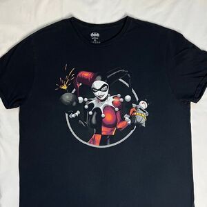 Vintage Harley Quinn Black XL Men’s Black Graphic T-shirt